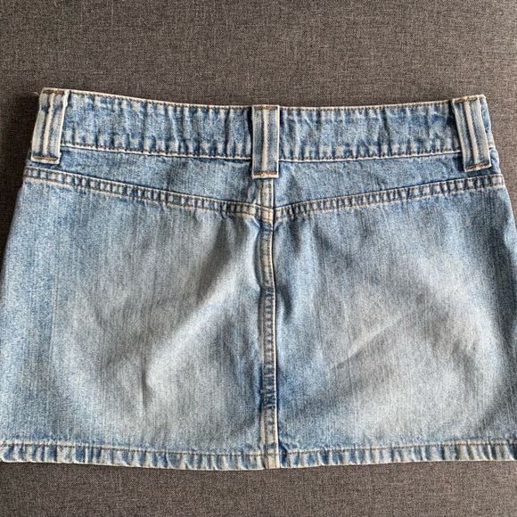 Mini skirt, jean, size 3 - Picture 2 of 2